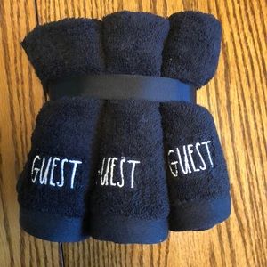 Rae Dunn set of six washcloths